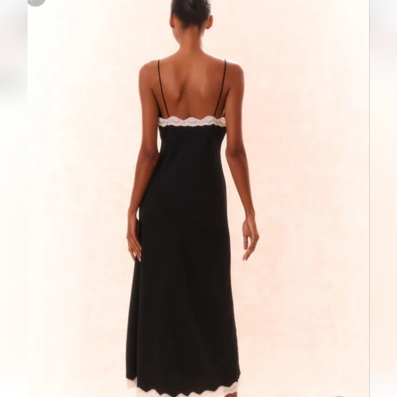 **Last One - Small!!**LoveShackFancy Manuela Bow Slip Dress - Picture 2 of 16